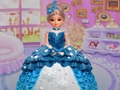 Icing on a doll cake 
