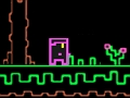 Neon Boy in the forest 
