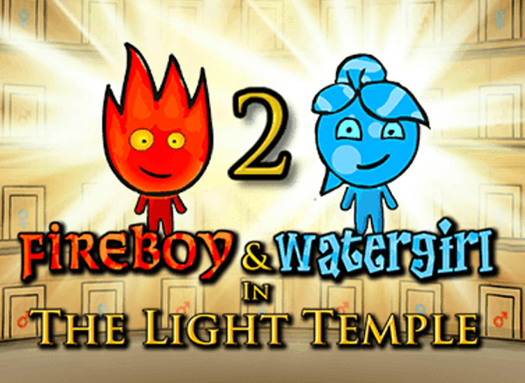 Fireboy & Watergirl 2 in Light Temple 