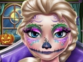 Elsa Scary Halloween Makeup 
