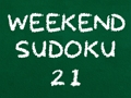 Weekend Sudoku 21 
