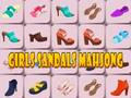 Girls Sandals Mahjong 