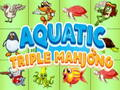 Aquatic triple mahjong 