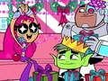 Teen Titans Christmas Stars 