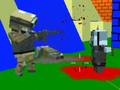 Shooting Zombie Blocky Gun Warfare 