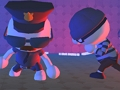 Robber Vs Police officer  Fighting 