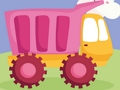 Cute Kids Trucks Jigsaw 