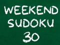 Weekend Sudoku 30 