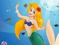 Beautiful mermaid girl