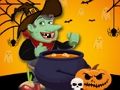 Witch Word Halloween Puzzle Game 