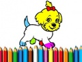 Back To School: Doggy Coloring Book 