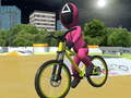Playing Squid Freestyle on a Motorcycle 
