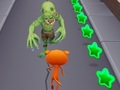 Angry Cat Run Zombies Alley 