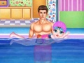 Baby Taylor Learn Swimming 