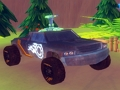 Driving a car and shooting zombies 