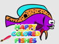 Happy Colored Fishes 
