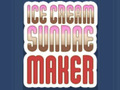 Ice Cream Sundae Maker 