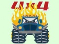 Monster Trucks Coloring Pages 
