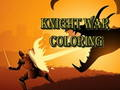 Knight War Coloring 