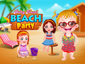 Baby Hazel Beach Party 