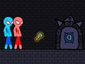 Red and Blue Stickman Rope 