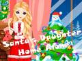 Santa's Daughter Home Alone 