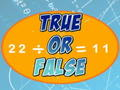 True or false 