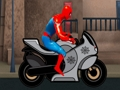 Spider-Man on a Motorcycle 