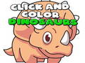 Click And Color Dinosaurs 