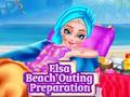 Elsa Beach Outing Preparation 