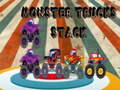 Stack of monster trucks 