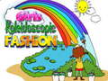 Kaleidoscopic fashion for girls 