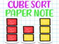 Cube Sort Paper Note 