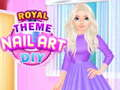 Royal Theme Nail Art DIY 