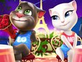 Talking Tom and Angela Coloring 