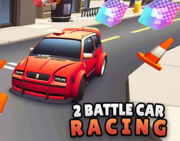 2 Player Battle Car Racing 