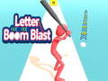Letter Boom Blast 