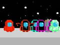 Red İmpostor Guys: Multiplayer Race 