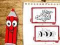Back To School Cars Coloring Book 