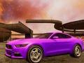 Crazy Car Stunts in Moon Cosmic Arena 