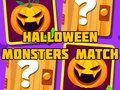 Halloween Monsters Match 