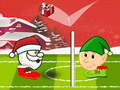 Santa winter head soccer 
