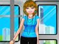 Barbie on the train 