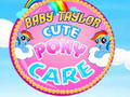 Baby Taylor Cute Pony Care 