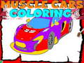Muscle Cars Coloring 