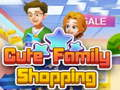 Cute Family Shopping 