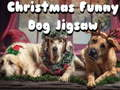 Christmas funny dog puzzle 