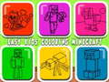 Easy Kids Coloring Minecraft 