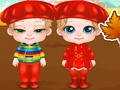 Cute Twins: Autumn Season 