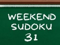 Weekend Sudoku 31 